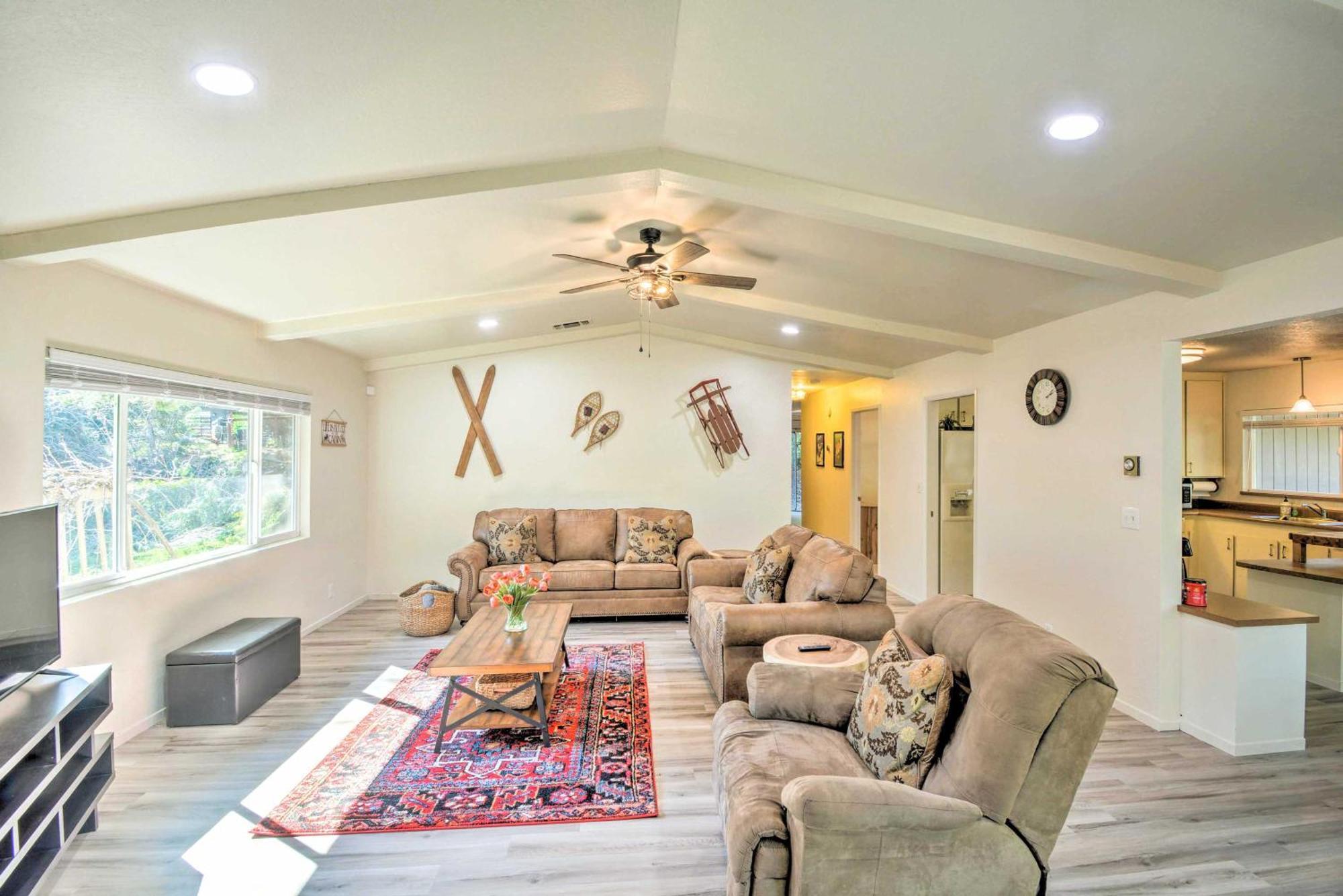 Sherwood Forest Cabin With Deck And Fire Pit! Twain Harte Ngoại thất bức ảnh